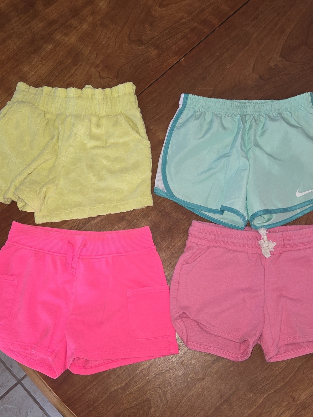 Girls' Athletic Shorts Bundle - Nike, Falls Creek, Cat & Jack